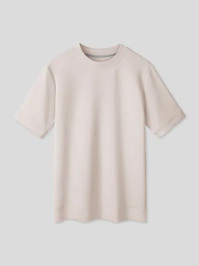 Fioboc Modal Blend Short Sleeve Tee:slim Fit In Pink