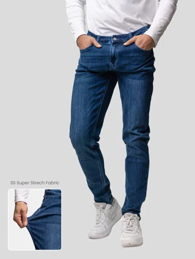 Fioboc Movemasters Stretch Jeans In Blue