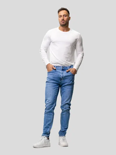Fioboc Movemasters Stretch Jeans In Blue