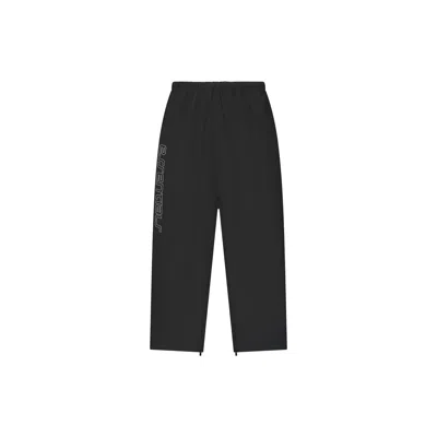 Essentials Tech Nylon Relaxed Track Pants In Black