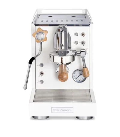 La Pavoni Mini Cellini Semi-pofessional Domestic Coffee Machine In White