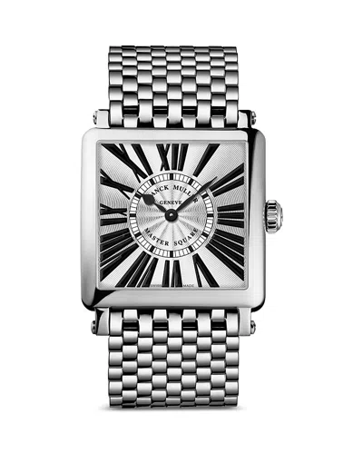 Franck Muller Master Square Watch, 40.7mm X 32.7mm In Brown