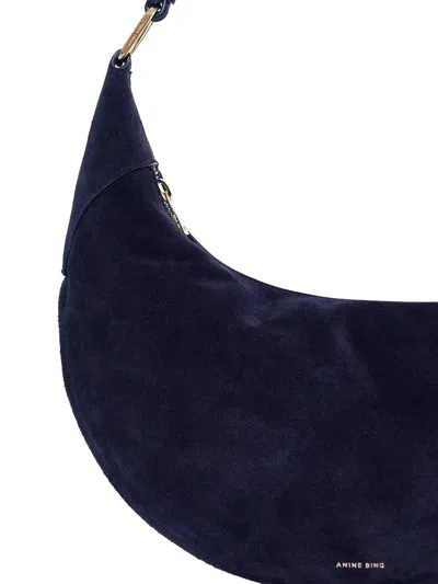 Anine Bing Kate Hobo Chain Shoulder Bag In Pink