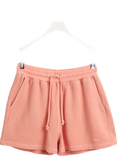 Gant Drawstring Shorts In Orange