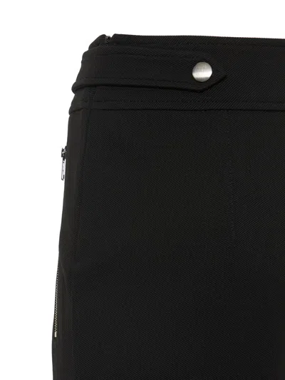 Max Mara Elegant Black Trousers, Flared And Versatile In Black