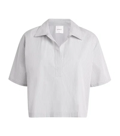 Leset Stripe Yoshi Polo Shirt In Multi