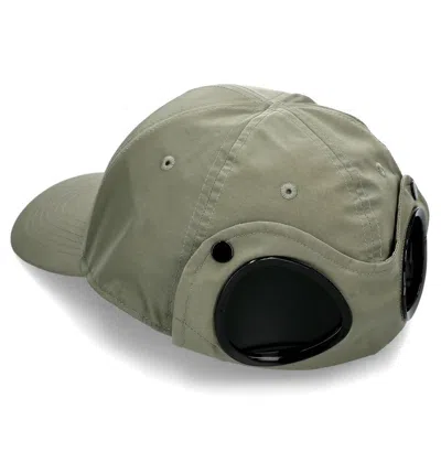 C.p. Company C.p.company Chrome-r Goggle Cap In Green