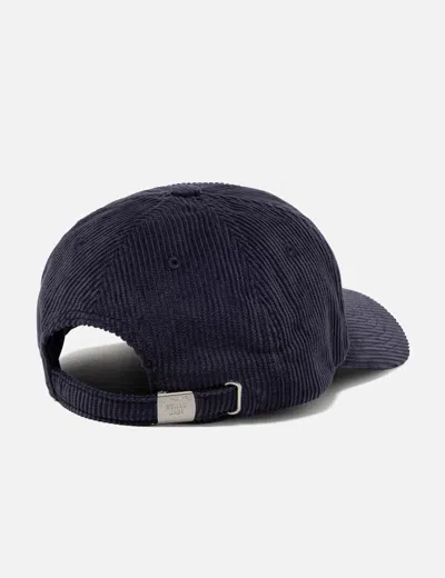 Human Made 6 Panel Corduroy Cap In Blue