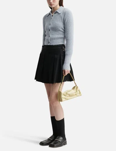 Stand Oil Pleats Bag In Neutral