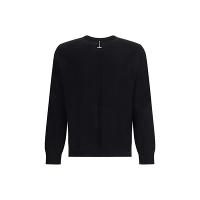 Alexander Mcqueen Ribbed Cotton Crew-neck Sweater In Black