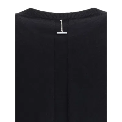 Alexander Mcqueen Ribbed Cotton Crew-neck Sweater In Black