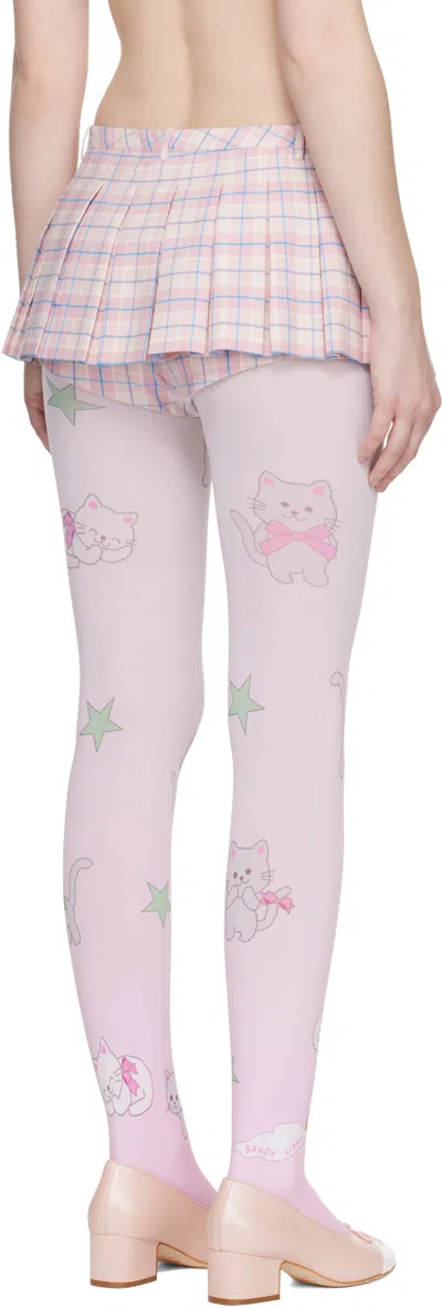 Sandy Liang Franc Skort In Pink