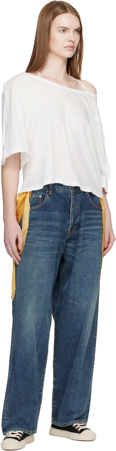 Undercover Blue Uc1 E8503 Jeans In Blue