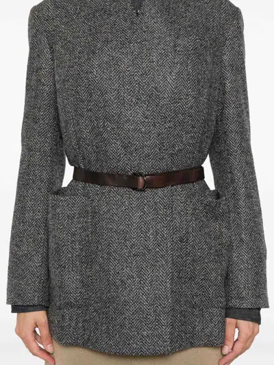 Brunello Cucinelli Suit-type Jacket In Gray