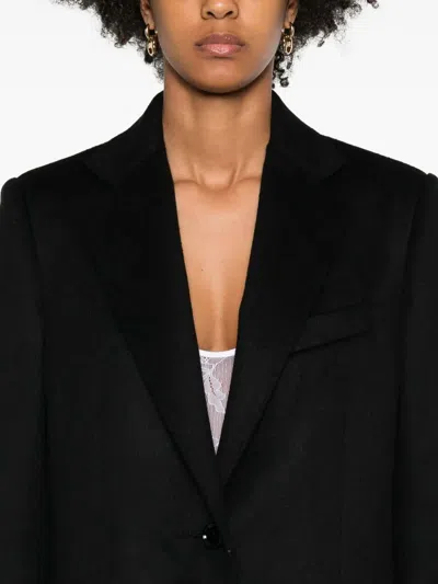 Dolce & Gabbana Single-breasted Coat In Black