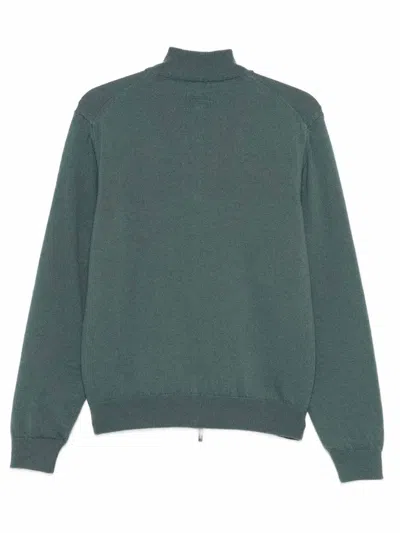 Drumohr Reversible Jacket In Green