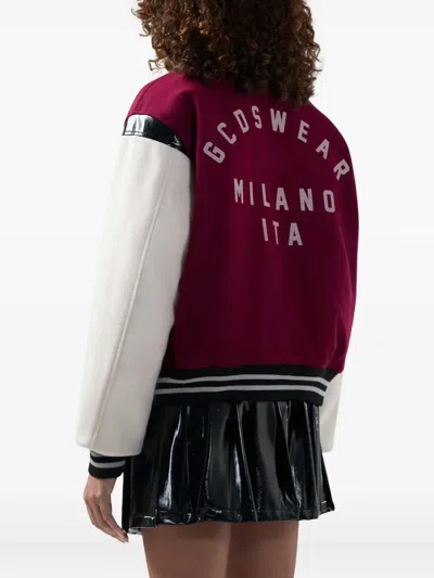 Gcds Patch-motif Bomber Jacket In Multi