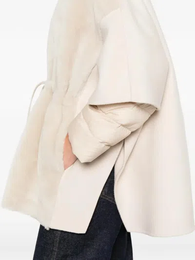 Moorer `raja` Jacket In Neutral