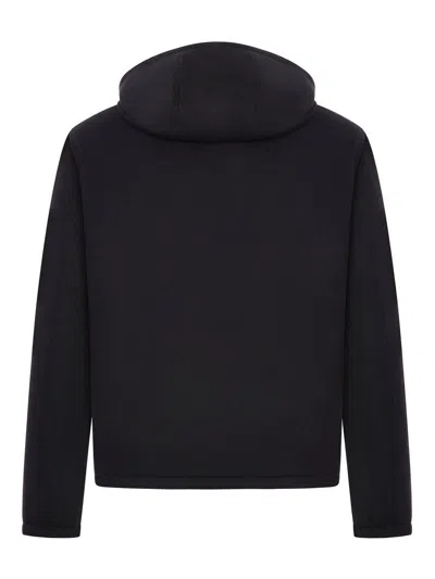 Nome Pascal Cashmere Hooded Jacket In Black