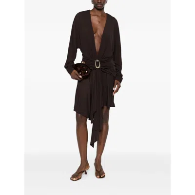 Christopher Esber Dresses Brown In Brown