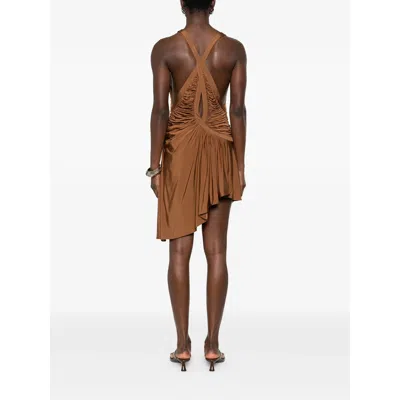 Christopher Esber Dresses Brown In Brown