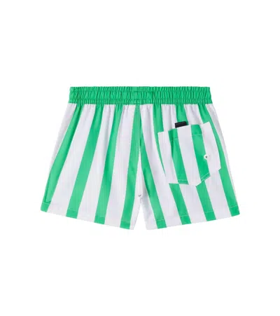 Fabula Fábula Striped Bermuda Shorts In Multi