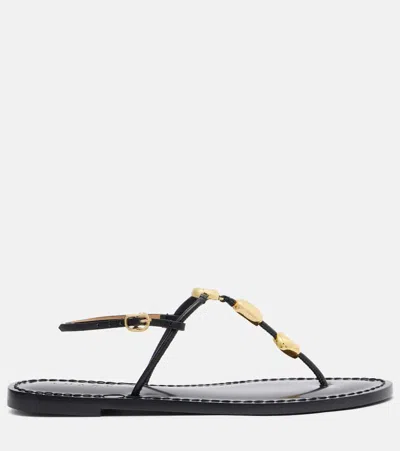Amanu The Nairobi Sandals Black 001 In Black