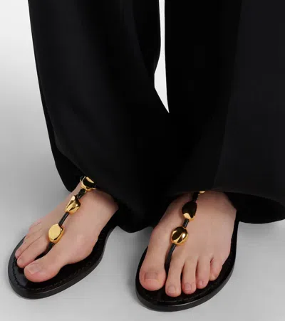 Amanu The Nairobi Sandals Black 001 In Black