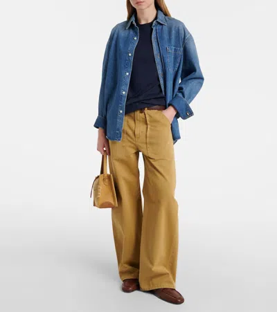 Ami Alexandre Mattiussi Ami De Caur Cotton Jersey T-shirt In Black