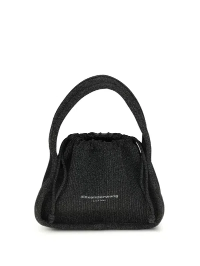 Alexander Wang Borse... Reflective Charcoal In Black