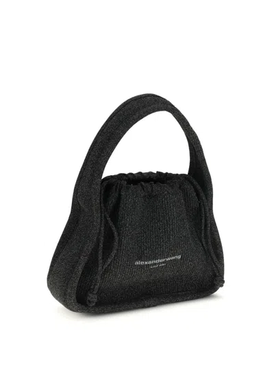 Alexander Wang Borse... Reflective Charcoal In Black