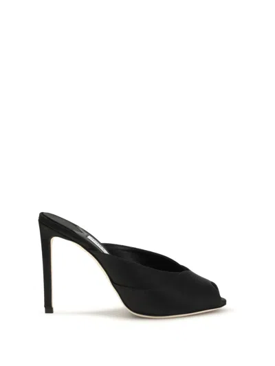 Jimmy Choo Women Brigitte Mules Sandals In Black