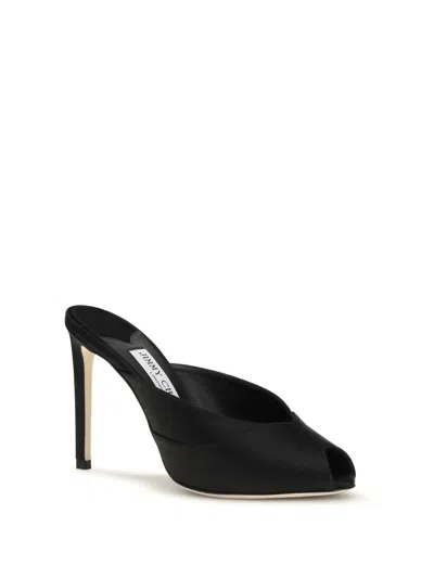 Jimmy Choo Women Brigitte Mules Sandals In Black