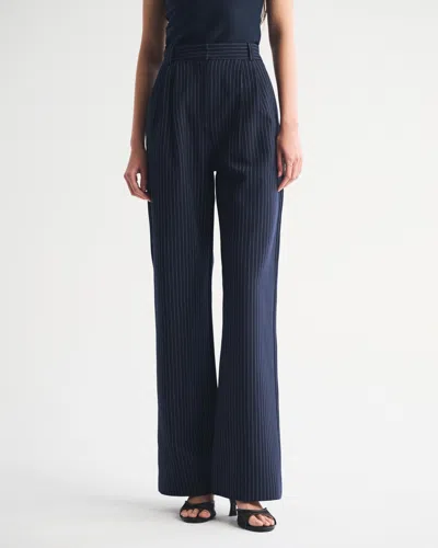 Abercrombie & Fitch A&f Sloane Tailored Wide Leg Pant