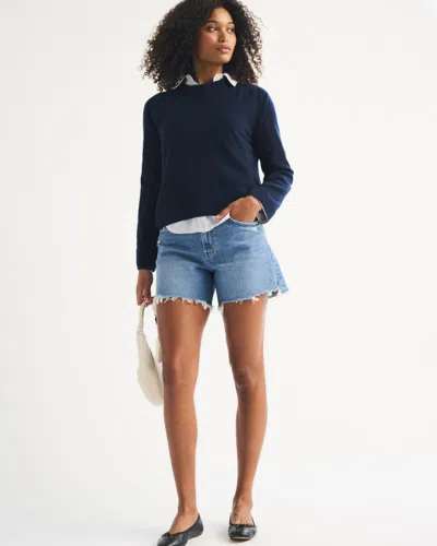 Abercrombie & Fitch Curve Love High Rise Dad Short