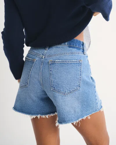 Abercrombie & Fitch Curve Love High Rise Dad Short