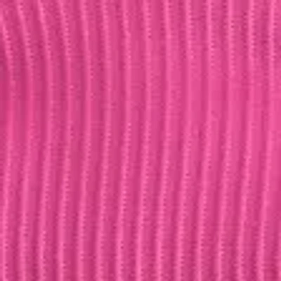 Hollister Ribbed Sweetheart Scoop Bikini Top In Pink