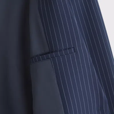 Abercrombie & Fitch Classic Suiting Blazer In Blue