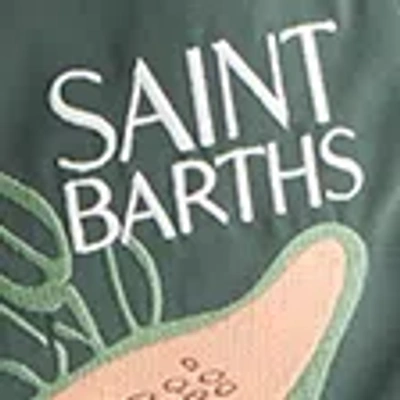 Abercrombie & Fitch Pull-on Micro-texture Swim Trunk In Green