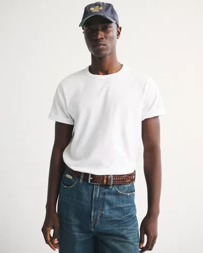 Abercrombie & Fitch Classic Essential Tee In White