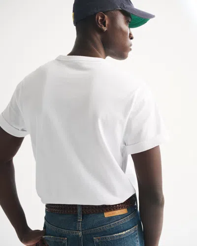 Abercrombie & Fitch Classic Essential Tee In White