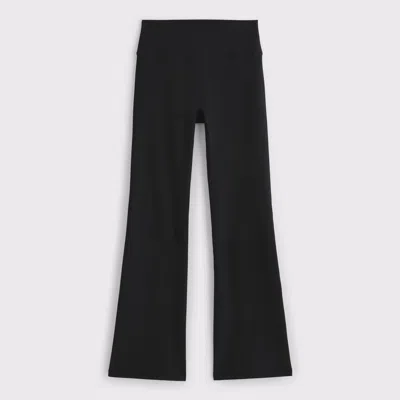 Abercrombie & Fitch Ypb Sculptlux Curve Love Flare Legging In Black