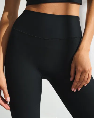 Abercrombie & Fitch Ypb Sculptlux Curve Love Flare Legging In Black