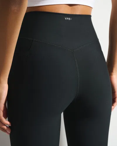 Abercrombie & Fitch Ypb Studioflex 7/8-length Pocket Legging In Black