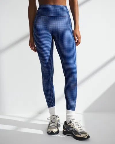 Abercrombie & Fitch Ypb Sculptlux Curve Love 7/8-length Legging In Blue