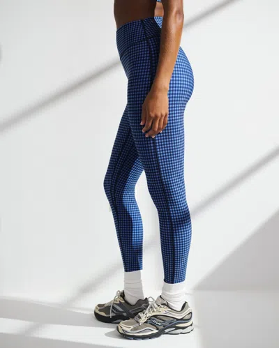 Abercrombie & Fitch Ypb Sculptlux Curve Love 7/8-length Legging In Blue