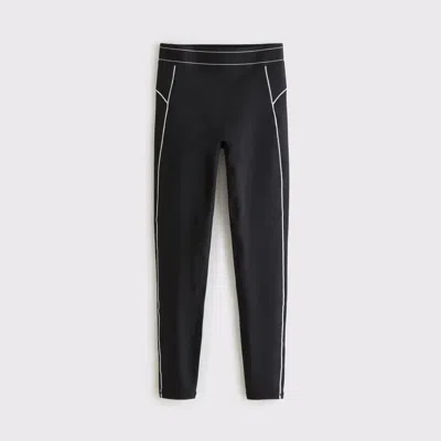 Abercrombie & Fitch Ypb Sculptlux 7/8-length Legging In Black