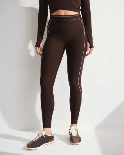 Abercrombie & Fitch Ypb Sculptlux 7/8-length Legging In Brown