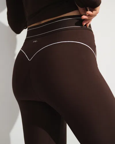 Abercrombie & Fitch Ypb Sculptlux 7/8-length Legging In Brown