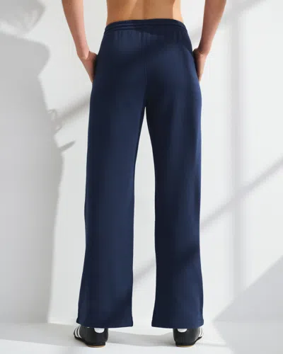 Abercrombie & Fitch Ypb On The Go Wide Leg Pant In Blue
